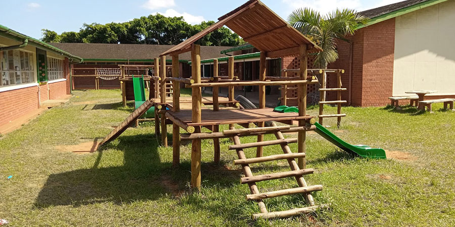 Jungle gyms in Ballito installed at a residential estate